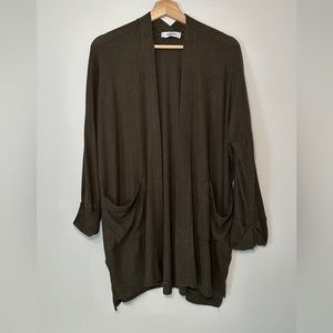 CJLA Mae Olive Cardigan Size M